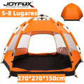 Barraca De Camping Acampamento impermeável  Automática Grande Para 5-8 lugares Pessoas