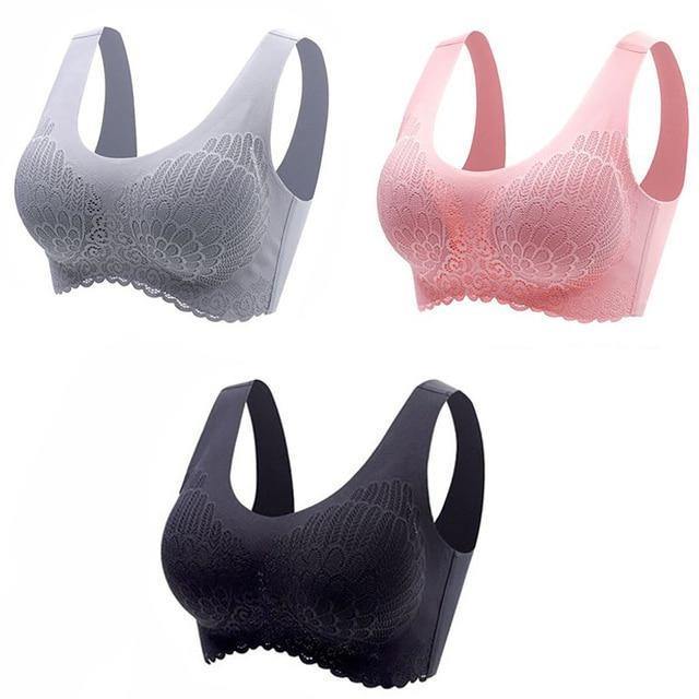 Sutiã Top Push Up Levanta Seios - [KIT 3 Unidades] Compre 1 e leve 3
