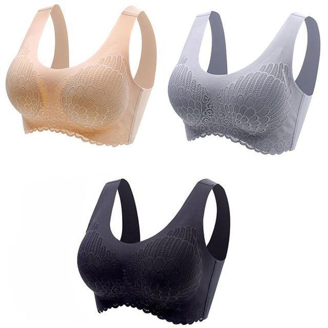Sutiã Top Push Up Levanta Seios - [KIT 3 Unidades] Compre 1 e leve 3