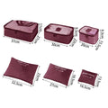 Kit Organizador de Malas para Viagem